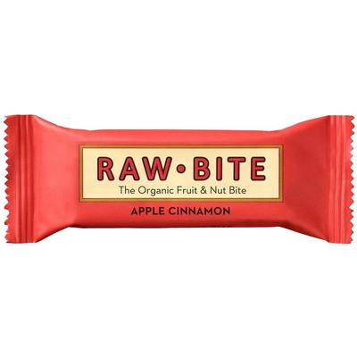 Rawbite Bio Riegel, Apfel-Zimt 12x50 g Riegel Image