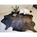 Gray 72 x 1 in Indoor Area Rug - Millwood Pines Niantic Real Cowhide Brindle Area Rug Cowhide | 72 W x 1 D in | Wayfair