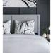 Eastern Accents Brax Monochrome Abstract Duvet Cover Set Microfiber in Gray | Super Queen Duvet Cover + 1 Sham | Wayfair EC-DV1-21