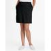 Blair Women's Essential Knit Skort - Black - M - Misses