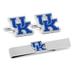 Men's Royal Kentucky Wildcats Cufflinks and Tie Bar Gift Set