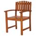 Longshore Tides Humphrey Teak Patio Dining Chairs w/ Cushion Wood in White | 41 H x 24 W x 23 D in | Wayfair CDE446ECCFF84A8BB18416DE0C635EEA