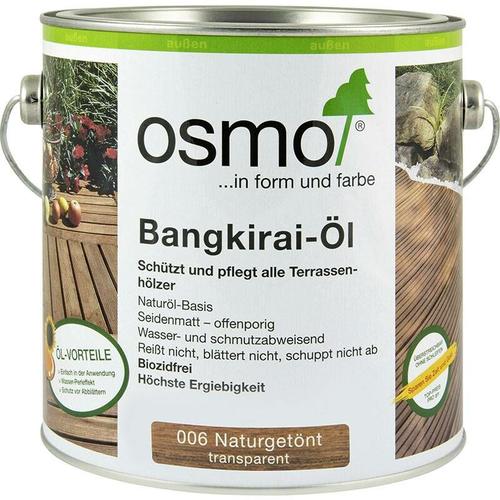 Osmo - Bangkirai ÖL 2,5 ltr. 006 Naturgetönt - size please select - color Bangkirai-ÖL