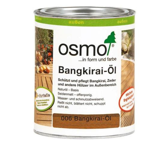 Bangkirai Öl 0,75 ltr. 006 Naturgetönt - size please select - color Bangkirai-ÖL - Osmo