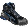 PUMA Sicherheitsstiefel Rio Black Mid Größe 43 schwarz / blau - 63.225.0-43