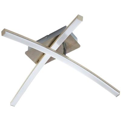 Lindby - led Deckenleuchte 'Laurenzia' aus Metall dimmbar für Wohnzimmer & Esszimmer von Image