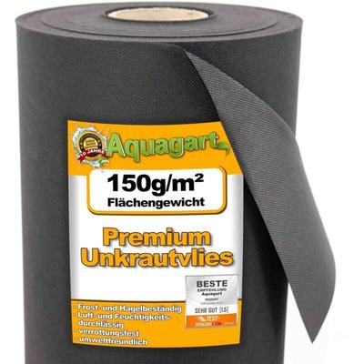 6m² Gartenvlies Unkrautvlies Unkrautfolie Mulchfolie Mulchvlies 150g 2m breit