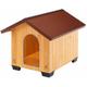 Ferplast - domus Niche pour chiens en bois fsc - 6 tailles. Variante large - Mesures: 81 x 101 x h