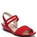 LifeStride Yolo - Womens 8.5 Red Sandal Medium