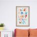 Viv + Rae™ Kuebler Alphabet Framed Art Paper, Solid Wood in Blue/Green/Orange | 30 H x 20 W x 1.5 D in | Wayfair 296B290CE66844CEA1C3D8CCAA654C25