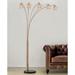 House of Hampton® Maines 83" Tree Floor Lamp Metal in Brown | 83 H x 15 W x 40 D in | Wayfair 910F7B44D74945CE9C235E65D3F085FA