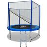 Trampolino Elastico 250Cm (8Ft) Con Rete e Scala Con Certificato Tuv/Gs