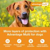 Multi Topical Solution for Dogs 88.1 to 110 lbs, 6 Month Supply