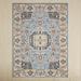 White 66 x 0.35 in Area Rug - Birch Lane™ Marlee Oriental Light Blue/Beige Area Rug Nylon/Wool | 66 W x 0.35 D in | Wayfair