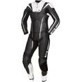 IXS Sport LD RS-1000 Due pezzi signore moto tuta in pelle, nero-bianco, dimensione 36 per donne