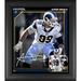 Aaron Donald Los Angeles Rams 2018 NFL Defensive Player of the Year Framed 15" x 17" Collage - Facsimile Signature