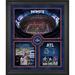 New England Patriots Framed 23" x 27" Super Bowl LIII Champions Team Collage