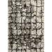 Black/Gray 96 x 3.5 in Area Rug - Foundry Select Brehm Loft Hand-Tufted Silver/Black Area Rug Polyester | 96 W x 3.5 D in | Wayfair