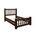 Loon Peak® Trainor Solid Wood Standard Bed Wood in White | 60 H x 47 W x 84 D in | Wayfair F43DD84AC7264F2092CCED6D31999DC7