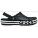 Crocs Black / White Bayaband Clog Shoes