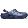 Crocs Navy / Charcoal Classic Lined Clog Shoes