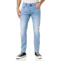 G-STAR RAW Herren 3301 Slim Jeans, Blau (lt indigo aged 51001-8968-8436), 36W / 36L