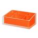 Latitude Run® Currahee Cosmetic Organizer, Wood in Orange | 2.95 H x 7.48 W x 4.33 D in | Wayfair 3F698882D66E4823819AB8BDE6BF1FA2