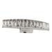 Rosdorf Park Pioche Chrome LED Wall Sconce w/ Clear Crystal Acccents Metal in Gray | 3 H x 18 W x 3 D in | Wayfair 12D48FD58F2440DB9387C433B287A1AC