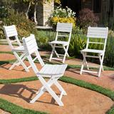 Union Rustic Remillard Acacia Outdoor Dining Side Chair Wood in White | 33.75 H x 15.75 W x 20.5 D in | Wayfair E0115DA51ACC404D9156AE417C84FFA2