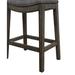 Gracie Oaks Urbanna Counter & Bar Stool Wood/Upholstered in Gray | 30.5 H x 20.75 W x 14.75 D in | Wayfair DC2B4F42ADA242C6B44626D6E0EADB9D