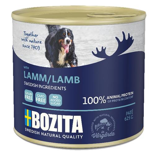 24 x 625g Paté mit Lamm Bozita Hundefutter nass