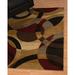 Brown/Orange 94 x 0.47 in Indoor Area Rug - Winston Porter Bahr Ricochet Orange/Brown/Red Area Rug | 94 W x 0.47 D in | Wayfair