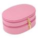 Mercer41 Travel Case Leather/Fabric in Pink | 2.85 H x 6.5 W x 4.75 D in | Wayfair 0880CF091D6C48D2A202FEEB34436CD6