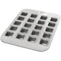 USA Pan Bakeware Aluminized Steel Brownie Bite Pan, 20 Well