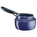 Tefal L40395 INGENIO Topf/Kasserollen-Set ohne Deckel 16/18/20 cm mit 1 x abnehmbarer Griff und 3 x Kunststoffdeckeln