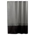 Lush Decor Prima Vorhang für die Dusche schwarz/Silber