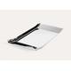 Alessi Arran Tablett rechteckig aus Edelstahl glänzend poliert, 5 x 26 x 3.5 cm