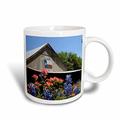 3dRose Bluebonnets, Freyburg, Texas us44 fvi0004 Franklin Viola Tasse, 15 oz, Keramik, weiß, 11,43 x 8,45 x 12,7 cm