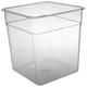 Winware Polycarbonat quadratisch Container