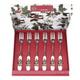 Portmeirion Holly And Ivy Set Of 6 Pastry Forks