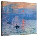 wall-art Art Wandbild icanvasart Monet Sunrise Eindruck Leinwand Kunstdruck Gemälde Reproduktion Nr. 310, 40 von 6