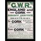 Pyramid International 'G.W.R. England and Cork' Gerahmter Druck