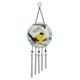 Peace, Love und Birds by Pavilion 20,3 cm Durchmesser Glas Windspiel, Mutter Sentiment