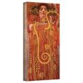 Art Wandbild Hygieia Galerie verpackt Gemälde von Gustav Klimt, 32 von 122 cm