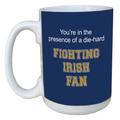 Tree-Free Greetings lm44832 Fighting Irish College Basketball Keramik Becher mit Henkel/, 15-Ounce