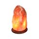 HIMALAYA SALT DREAMS - Beleuchteter Salzkristall Rock mit Holzsockel, ca. 4-6 kg, inklusive Elektrik und Spezial-Leuchtmittel (E14)