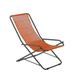 fiam 123TX ANAR Gartenliege, Stahl, 63 x 96,5 x 79 cm, Orange