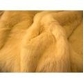 CRS Fur Fabrics Luxus Kunstfell Stoff Material Pampas braun