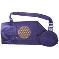 Berk YO-15-LI Meditations-Zubehör - Yoga Tasche mit Blume von Lebens, lila