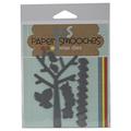 Paper Smooches Die-Seasonal Tree